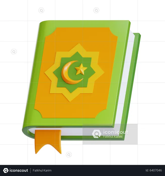 Quran Book  3D Icon