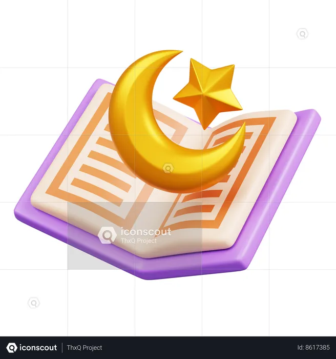 Quran Book  3D Icon