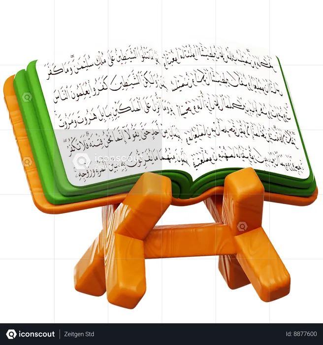 Quran Book  3D Icon