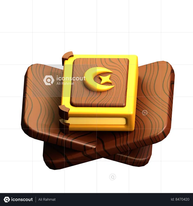 Quran Book  3D Icon