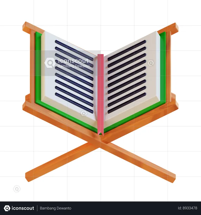 Quran Open  3D Icon