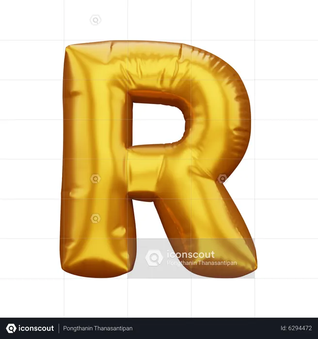 R  3D Icon