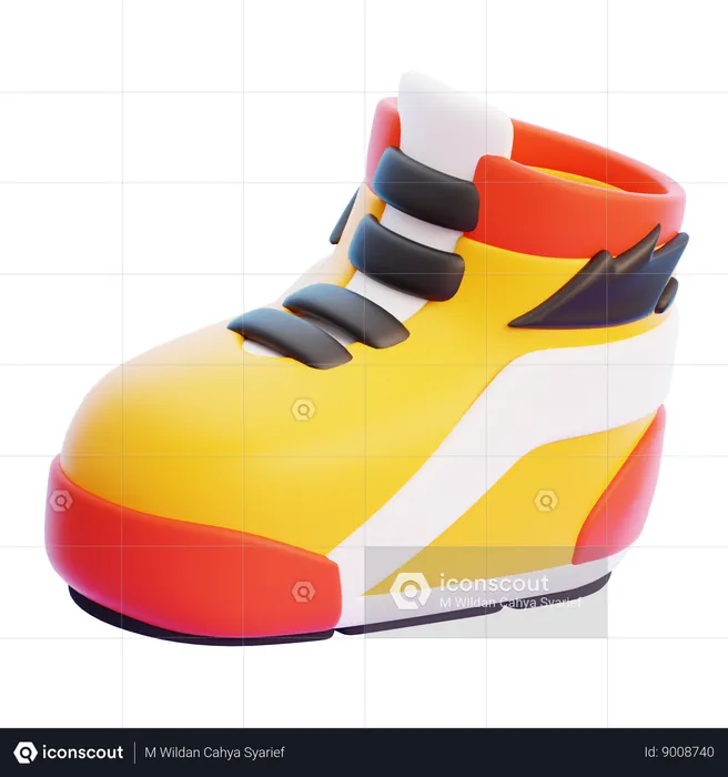 RACING BOOTS  3D Icon