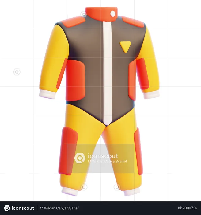 RACING SUIT  3D Icon