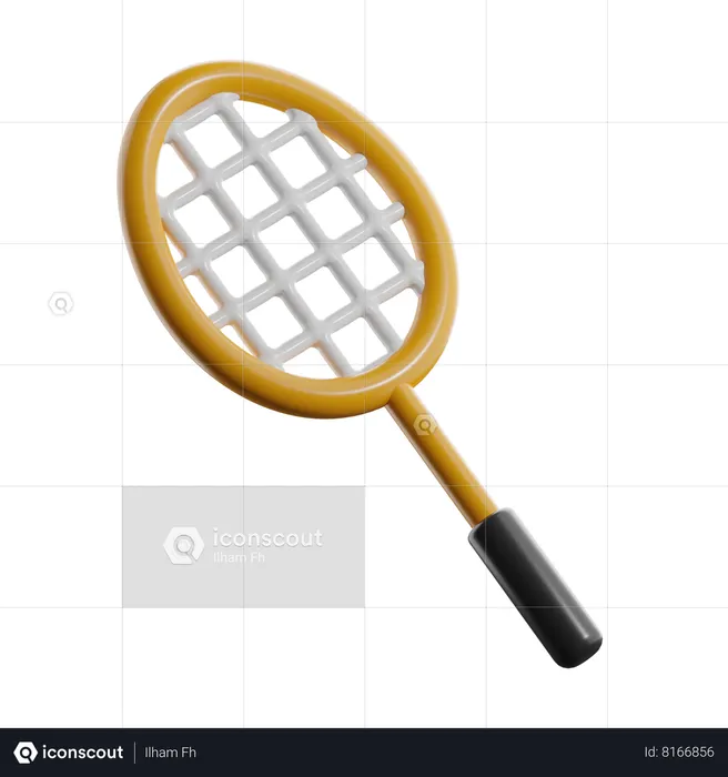 Racket  3D Icon
