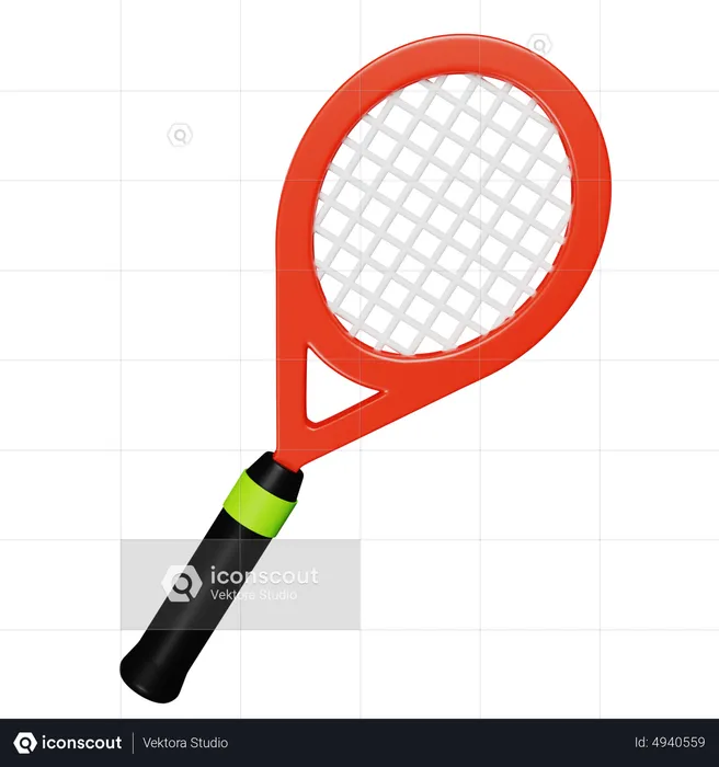 Racket  3D Icon