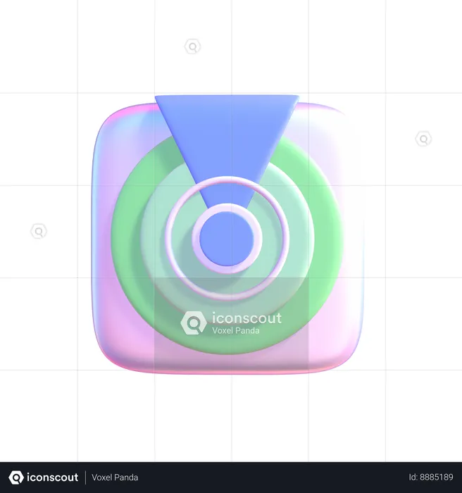 Radar  3D Icon