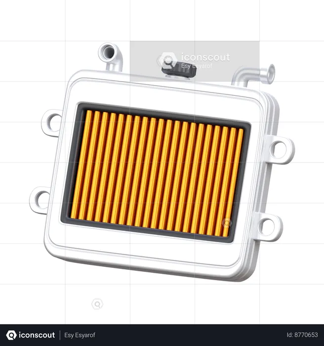Radiator  3D Icon