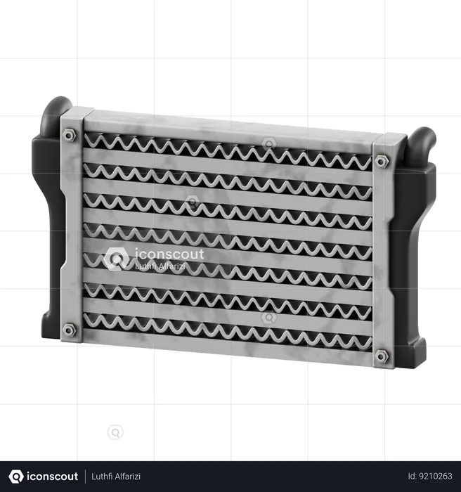 Radiator  3D Icon