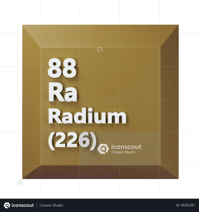 Radium  3D Icon