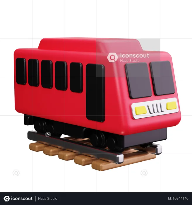 鉄道  3D Icon