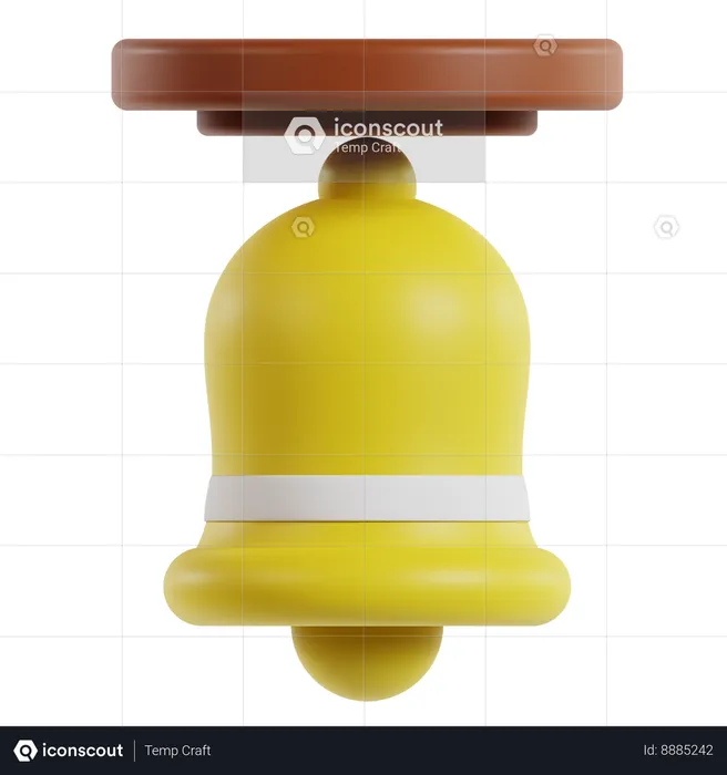 Railway Bell  3D Icon