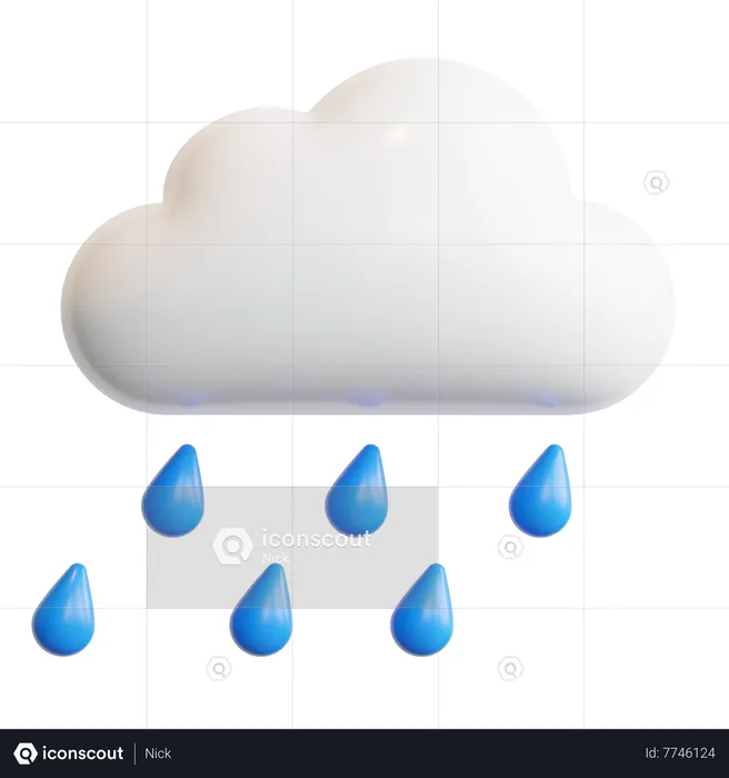 Rainy  3D Icon