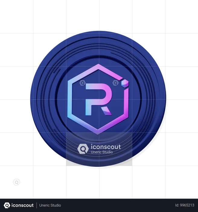 Raio  3D Icon