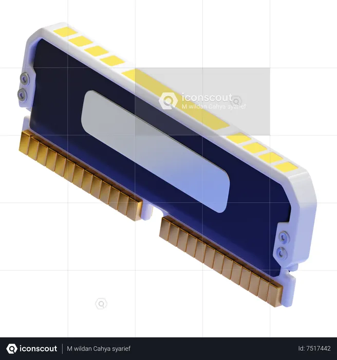 RAM  3D Icon