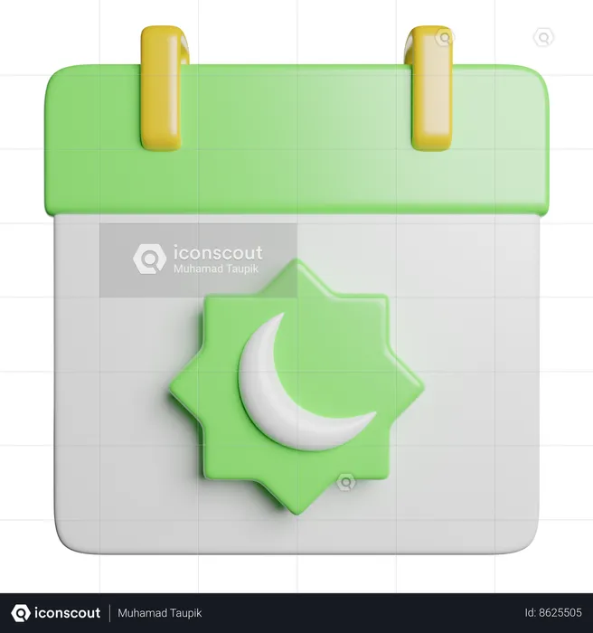 Ramadán  3D Icon