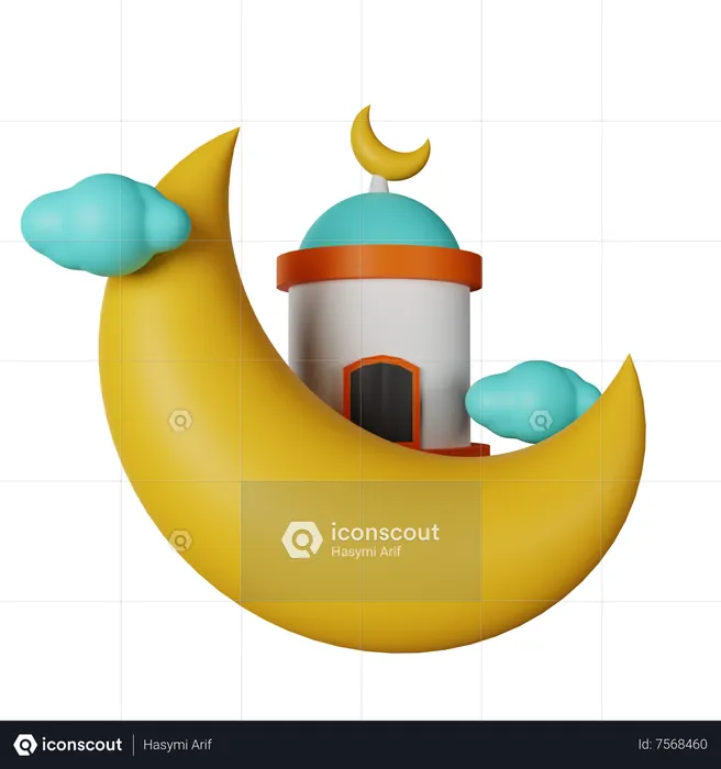 Ramadan  3D Icon