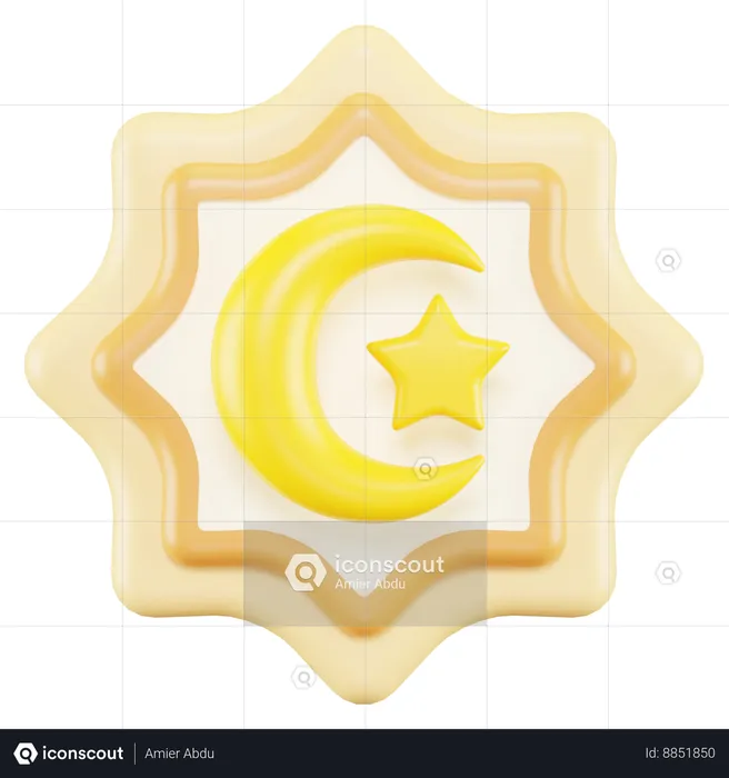 Ramadan celebration  3D Icon