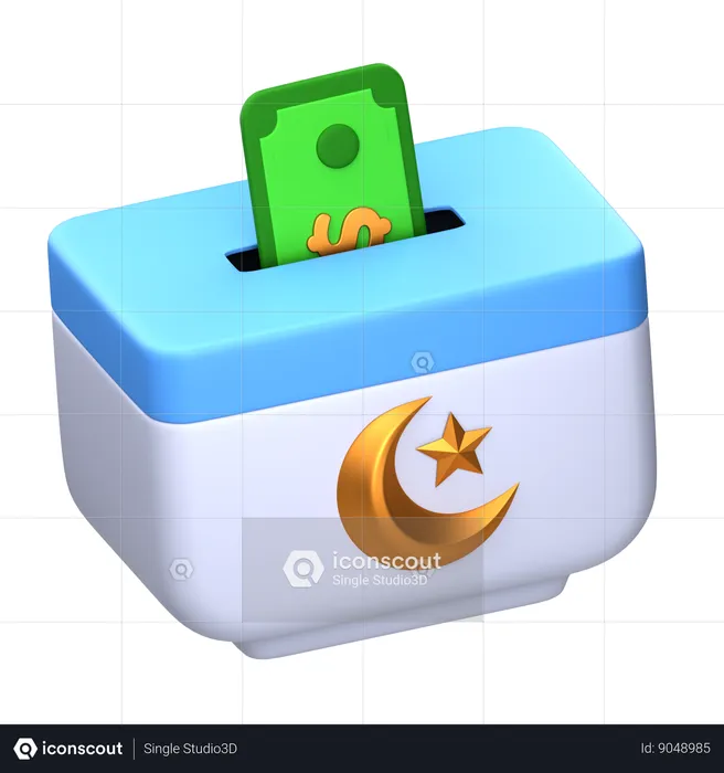 Ramadan Charity  3D Icon