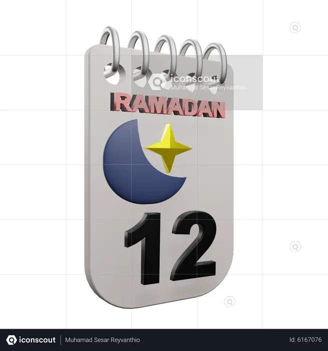 Ramadan Day 12  3D Icon