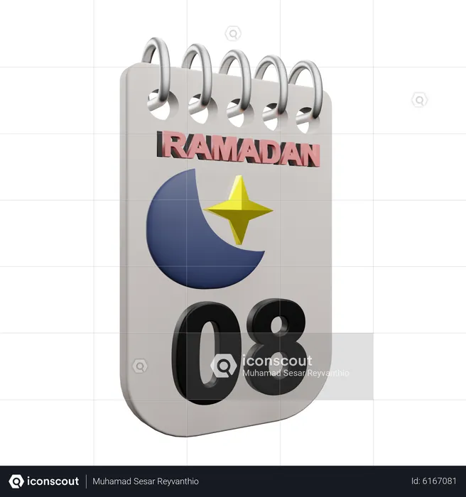 Ramadan Day 8  3D Icon