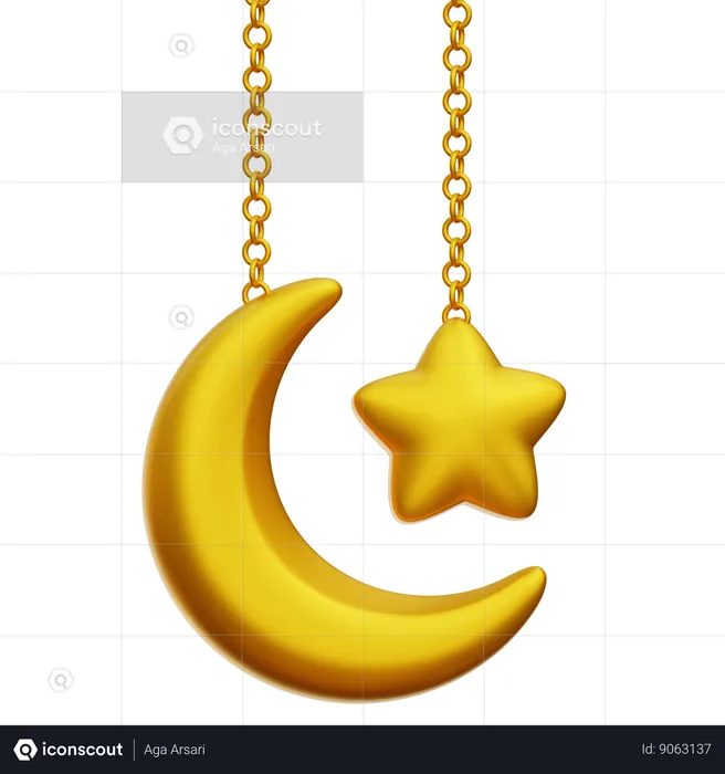 Ramadan-Dekoration  3D Icon