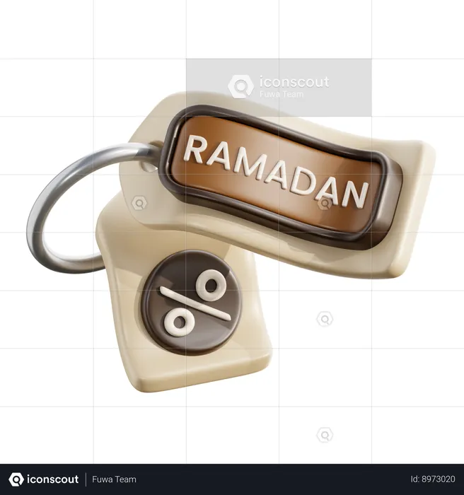 Ramadan Discount  3D Icon