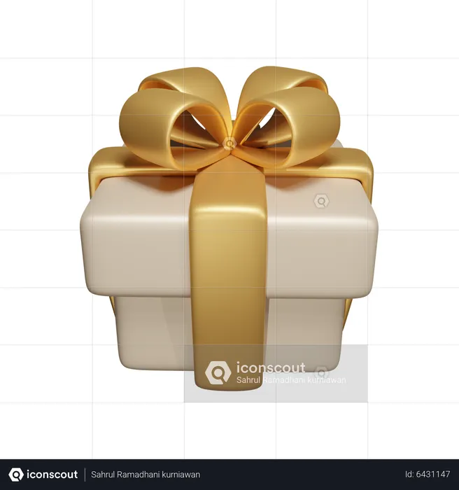 Ramadan-Geschenkbox  3D Icon