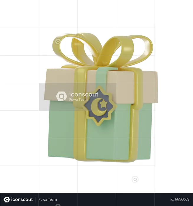 Ramadan Gift  3D Icon