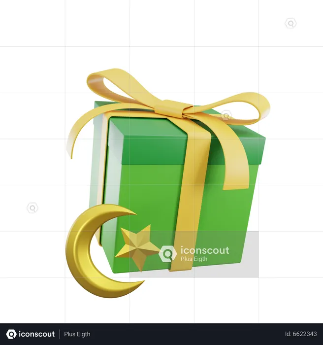 Ramadan Gift  3D Icon