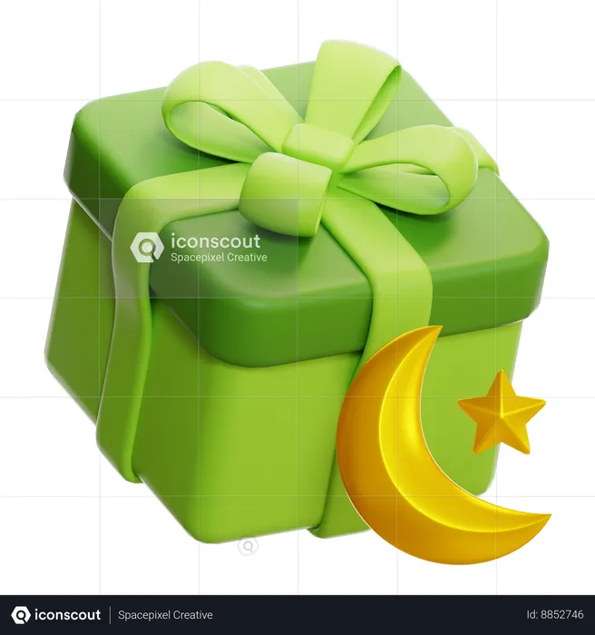 Ramadan Gift  3D Icon