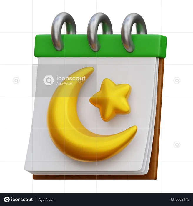 Ramadan-Kalender  3D Icon