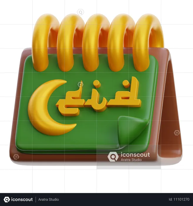 Ramadan-Kalender  3D Icon