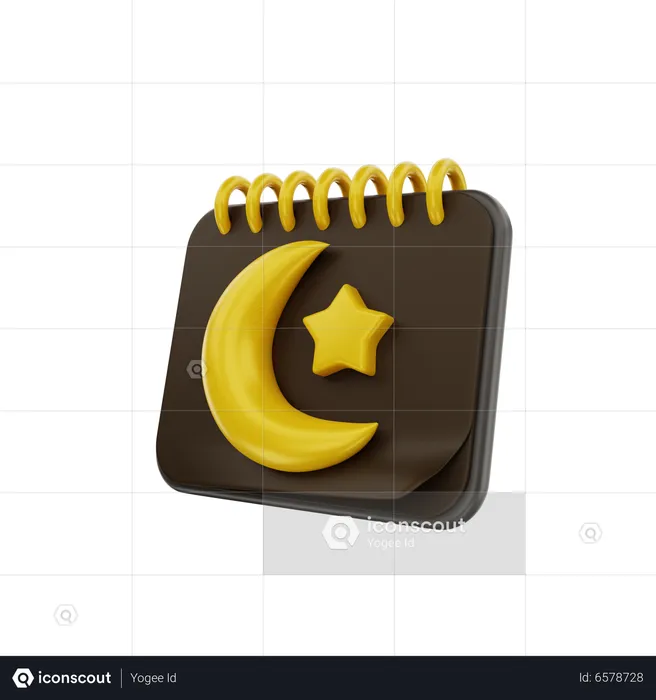 Ramadan-Kalender  3D Icon