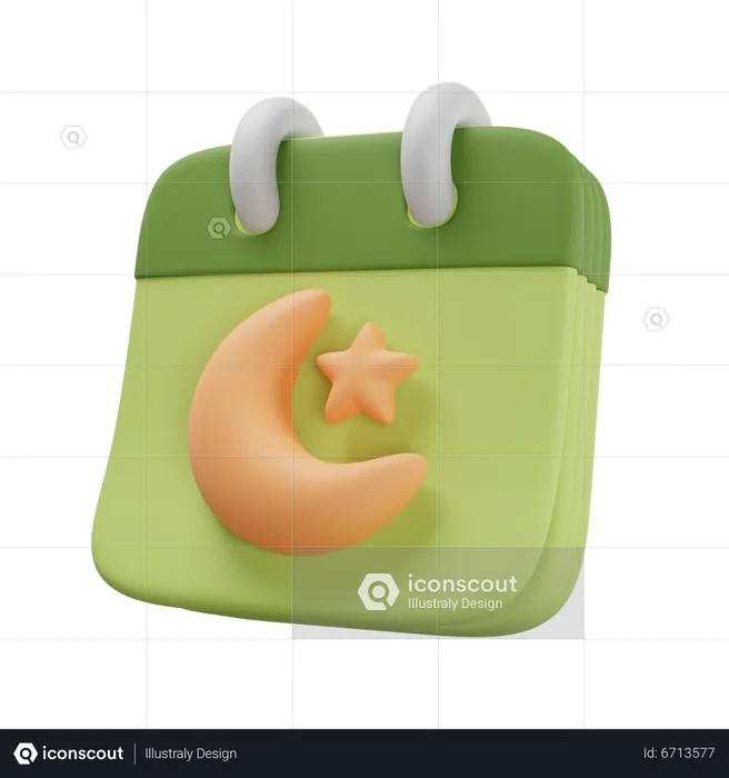 Ramadan-Kalender  3D Icon