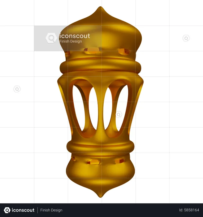 Ramadan Lamp  3D Icon