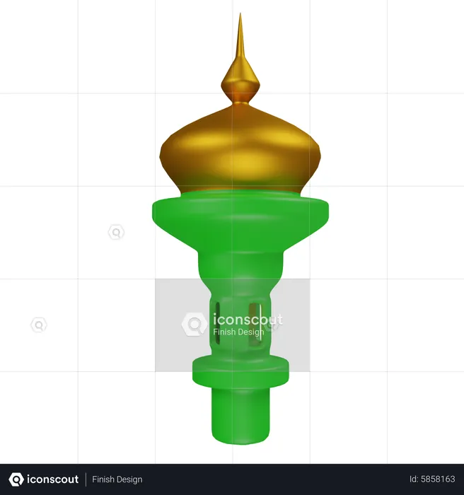 Ramadan Mosque  3D Icon
