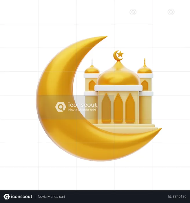 Ramadan Night  3D Icon