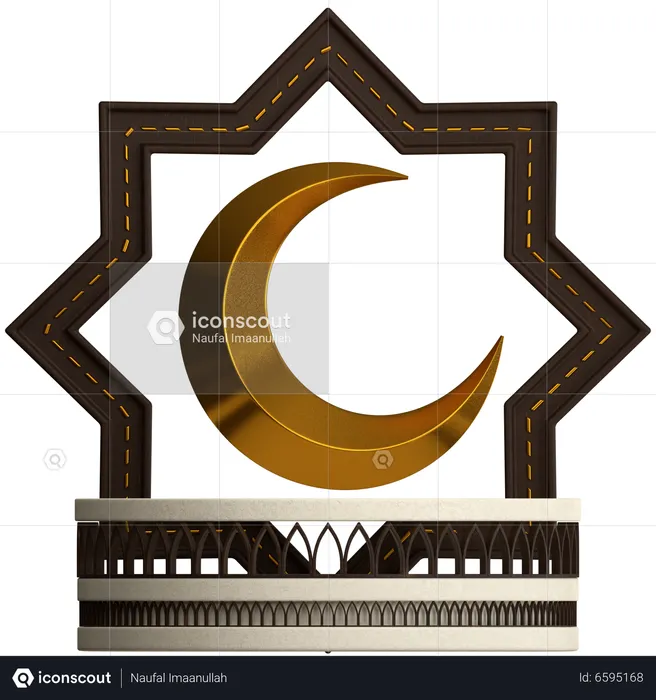 Podium du Ramadan  3D Icon