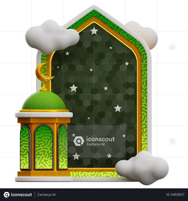 RAMADAN WINDOW  3D Icon