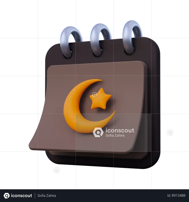 Ramadhan Month  3D Icon