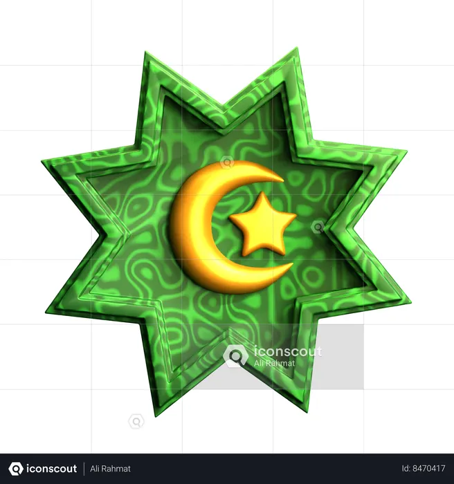 Ramadhan Theme  3D Icon