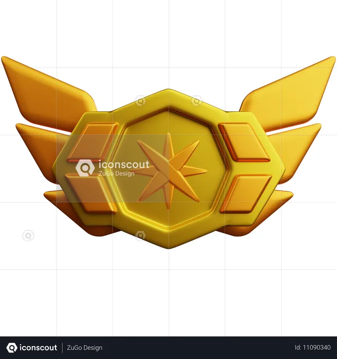 Rango Oro  3D Icon