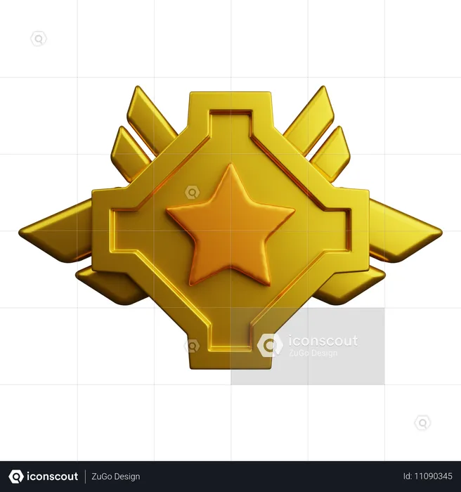 Rango Oro  3D Icon