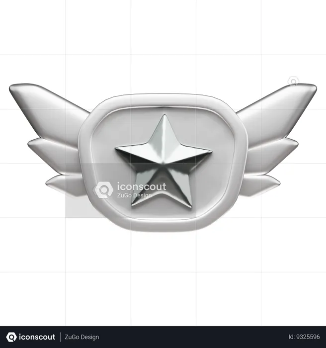 Rango Plata  3D Icon