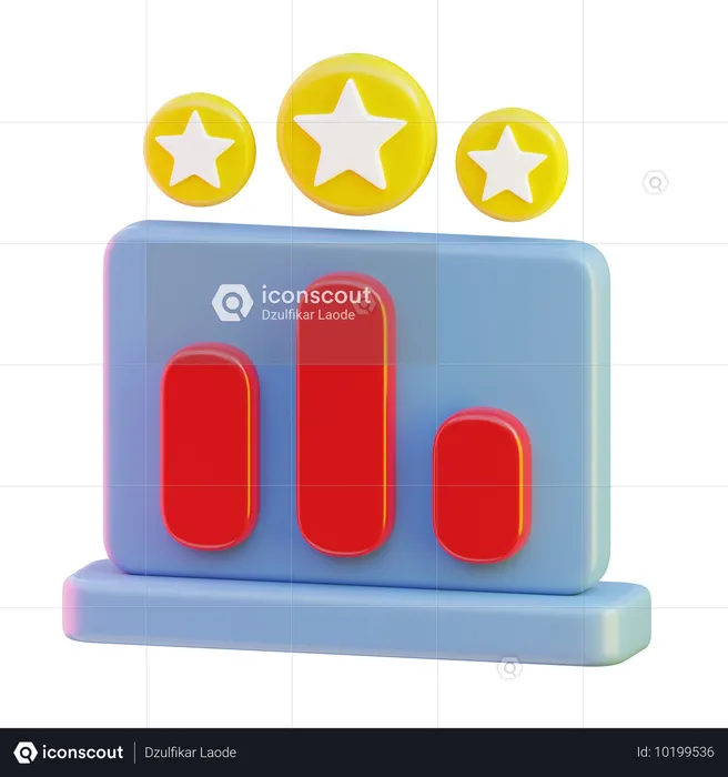 Ranking de búsqueda  3D Icon