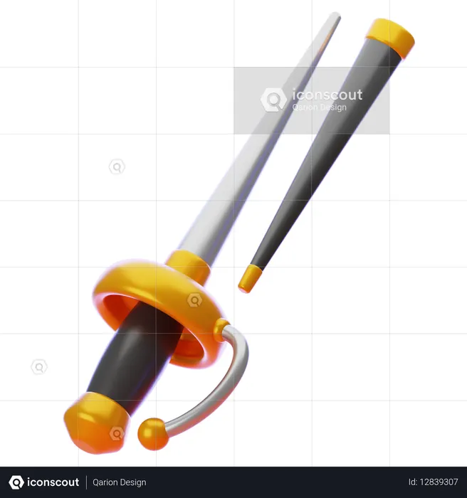 Rapier  3D Icon