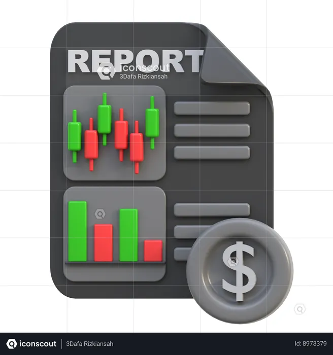 Rapport  3D Icon