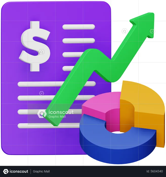 Rapport annuel  3D Icon