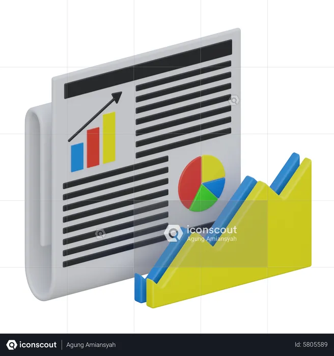 Rapport d'activité  3D Icon